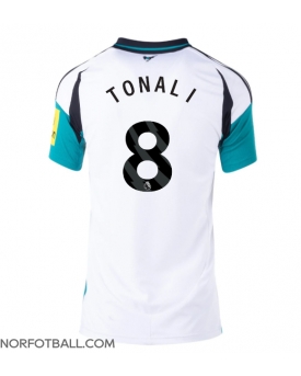 Billige Fotballdrakt Newcastle United Sandro Tonali #8 Replika Bortedrakt Dame 2024-25 Kortermet